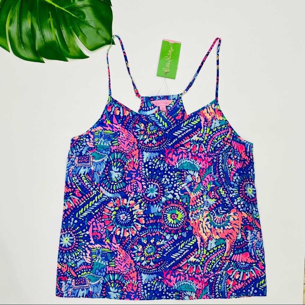 Lilly Pulitzer Dusk Silk Top